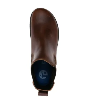 Birkenstock ハイウッド スリップオン レザーブーツ（ブラウン） - サムネイル4