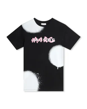 Marc Jacobs Kids Spray Spotsプリント オーガニックコットン ドレス - サムネイル1