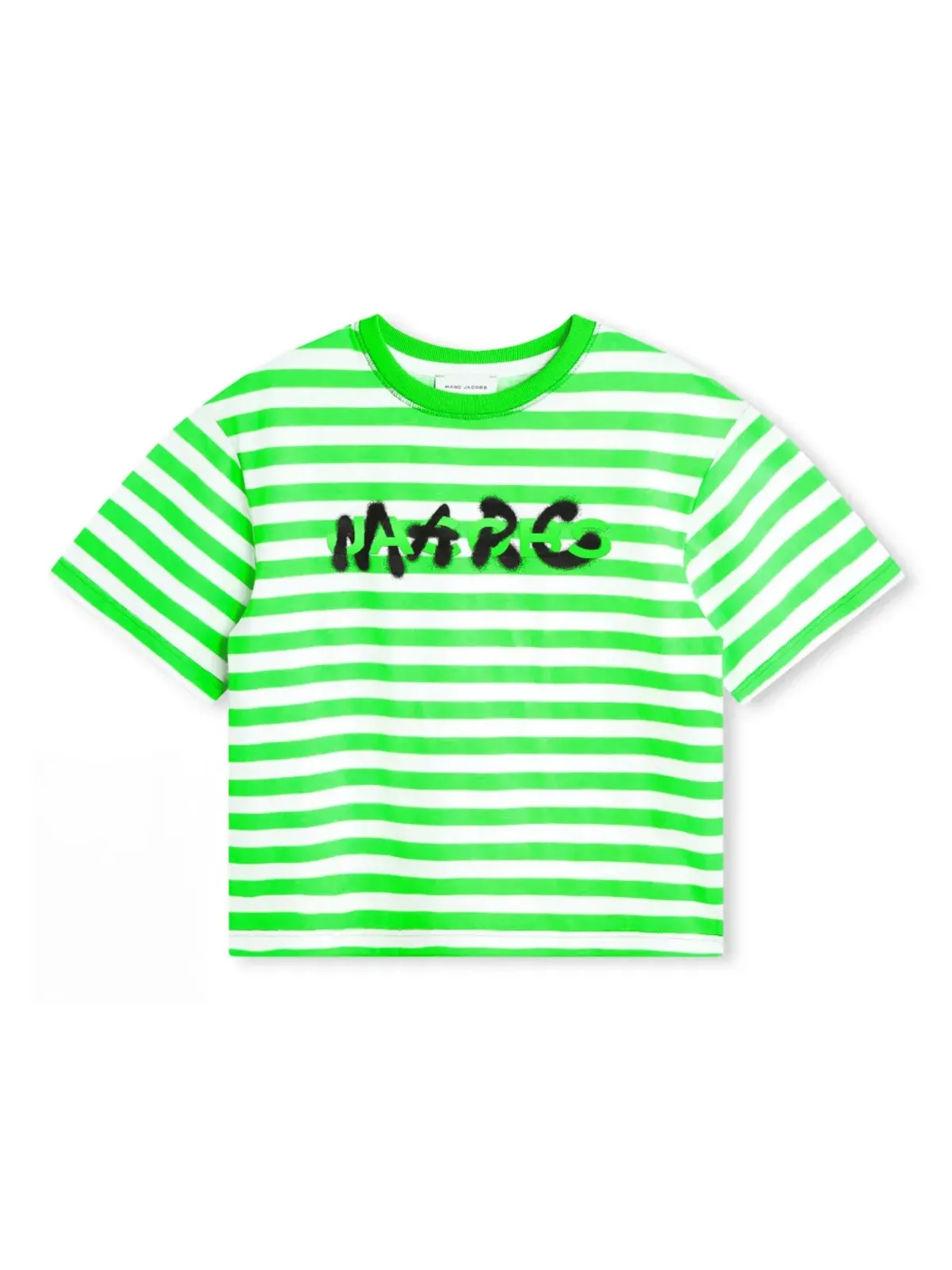 Marc Jacobs Kids ロゴプリント コットンTシャツ - 画像1
