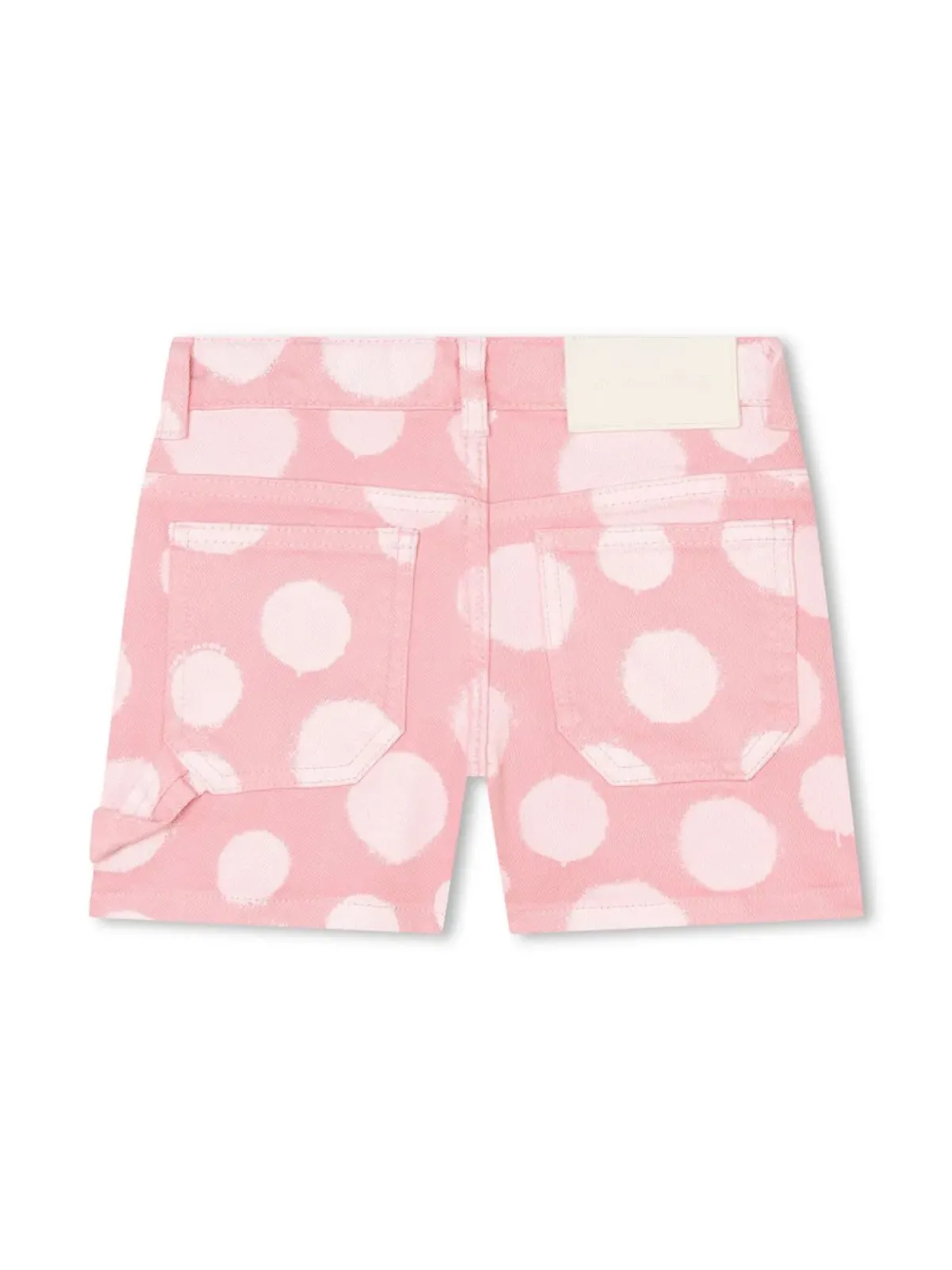 Marc Jacobs Kids ポルカドット柄コットンブレンドショーツ - ピンク - 画像2