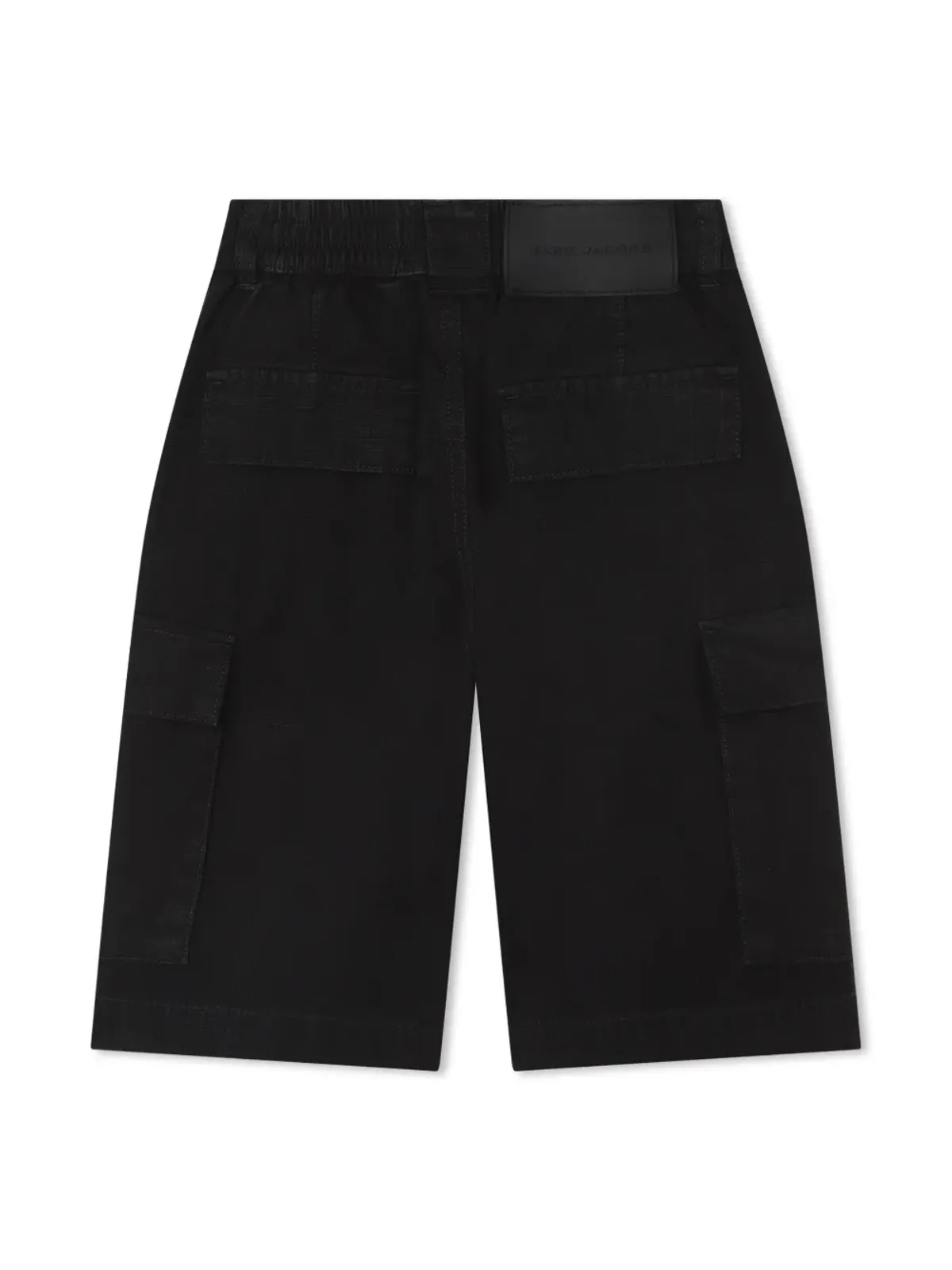 Marc Jacobs Kids ripstop cotton Bermuda cargo shorts - Black - 画像2