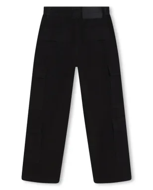 Marc Jacobs Kids ロゴパッチ カーゴパンツ - サムネイル2