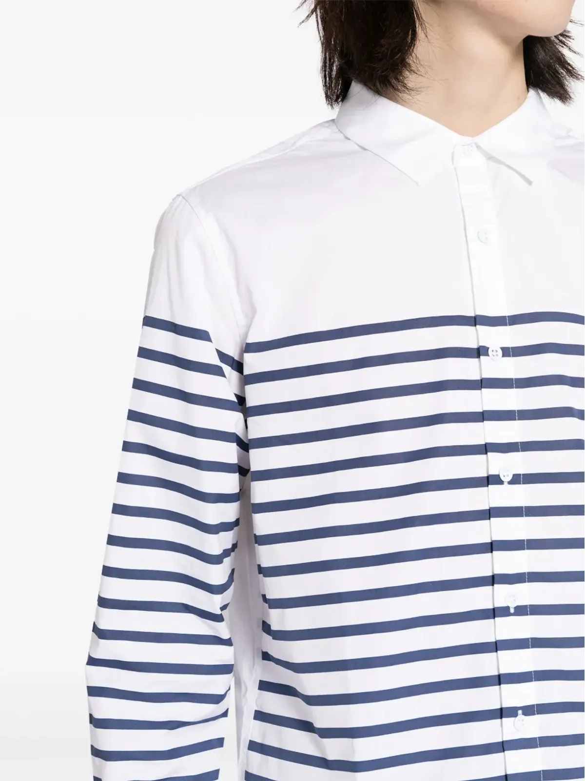 Private Stock Monty cotton shirt - Blue - 画像5