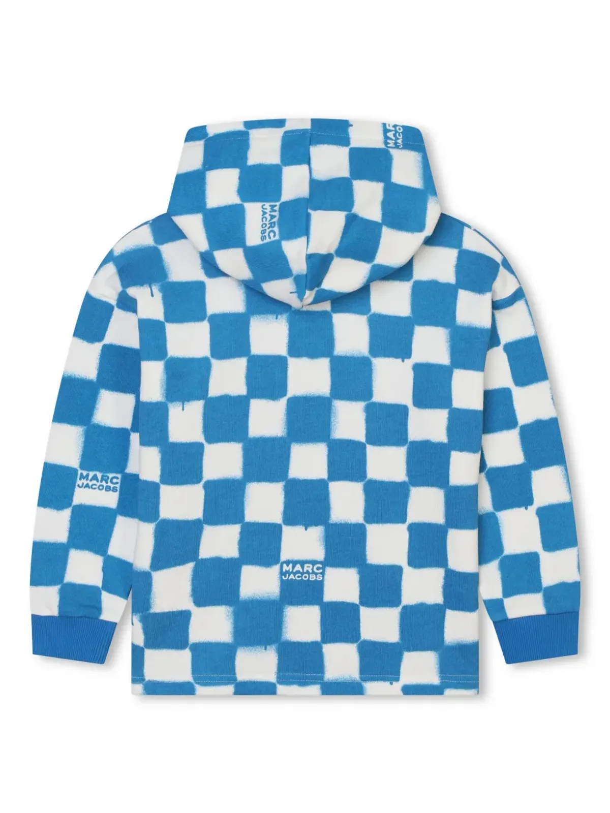 Marc Jacobs Kids チェック柄コットンフーディー - 画像2