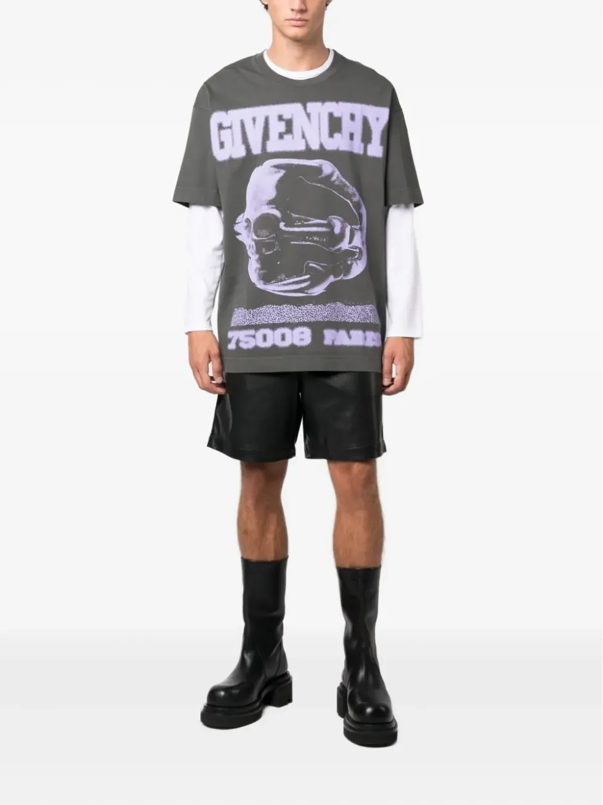 Givenchy グラフィックプリント コットン Tシャツ - 画像2