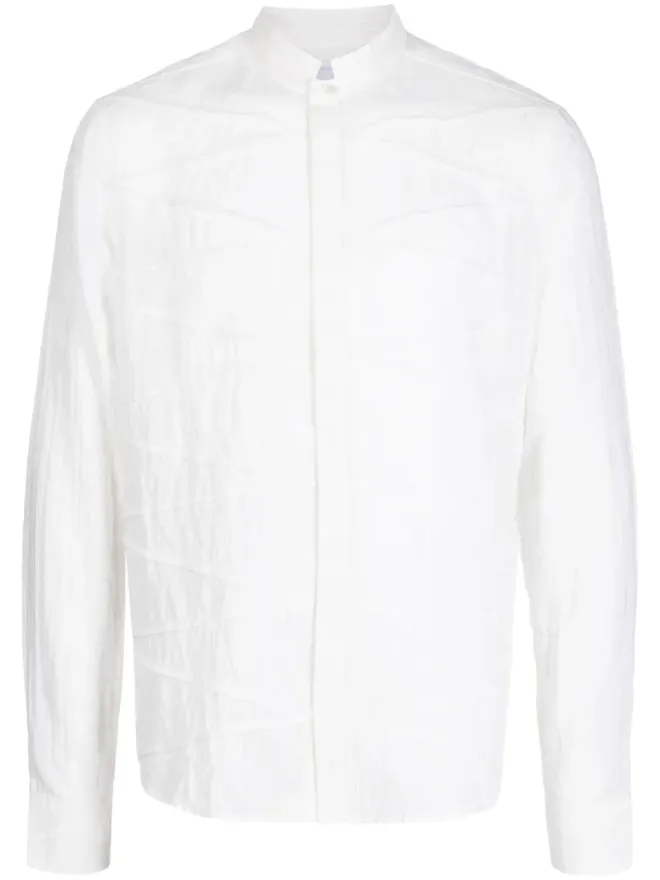 Private Stock Private Stock Sun Tzu 露出縫いシャツ - Whiteの商品画像