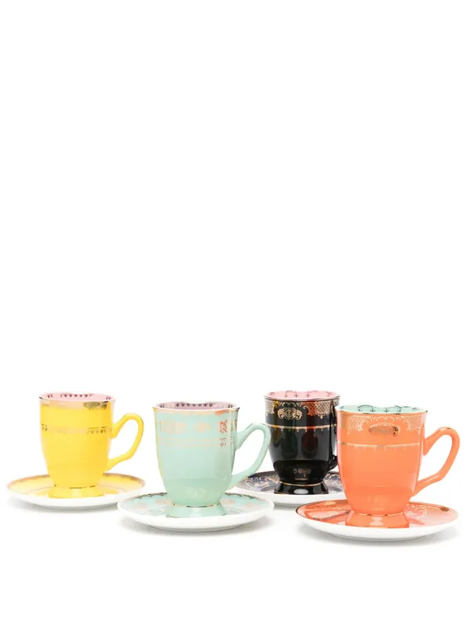 POLSPOTTEN POLSPOTTEN グランパ ポーセリン ティーカップ セット（4客）の商品画像