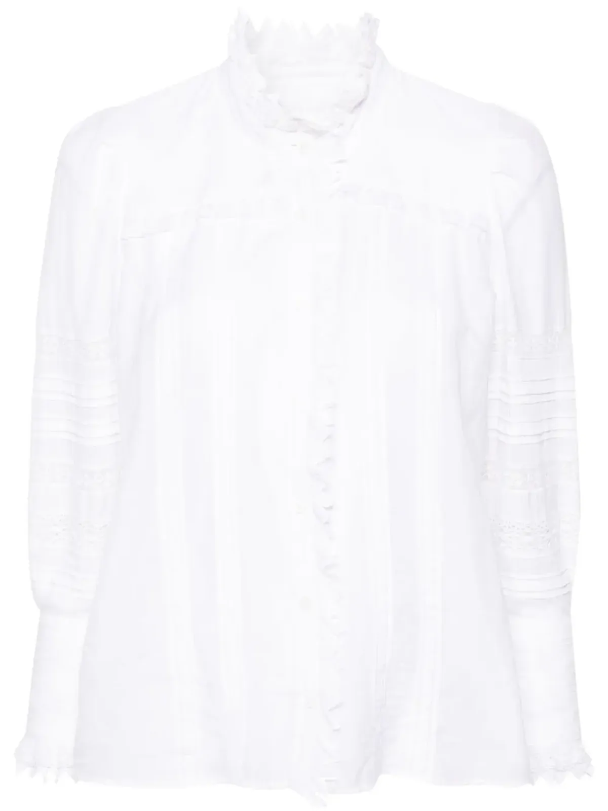 Zadig&Voltaire Trevy ピンタックディテールシャツ - 画像1