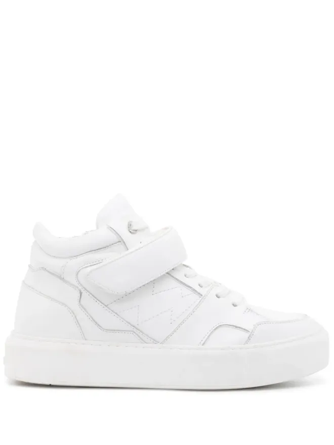 Zadig&Voltaire Zadig&Voltaire フラッシュ ミッドトップスニーカーの商品画像