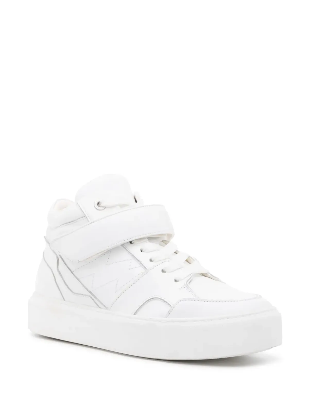Zadig&Voltaire フラッシュ ミッドトップスニーカー - 画像2