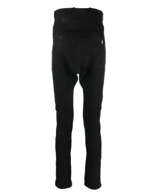Boris Bidjan Saberi ドロップクロッチ・フェード加工スキニージーンズ - サムネイル2