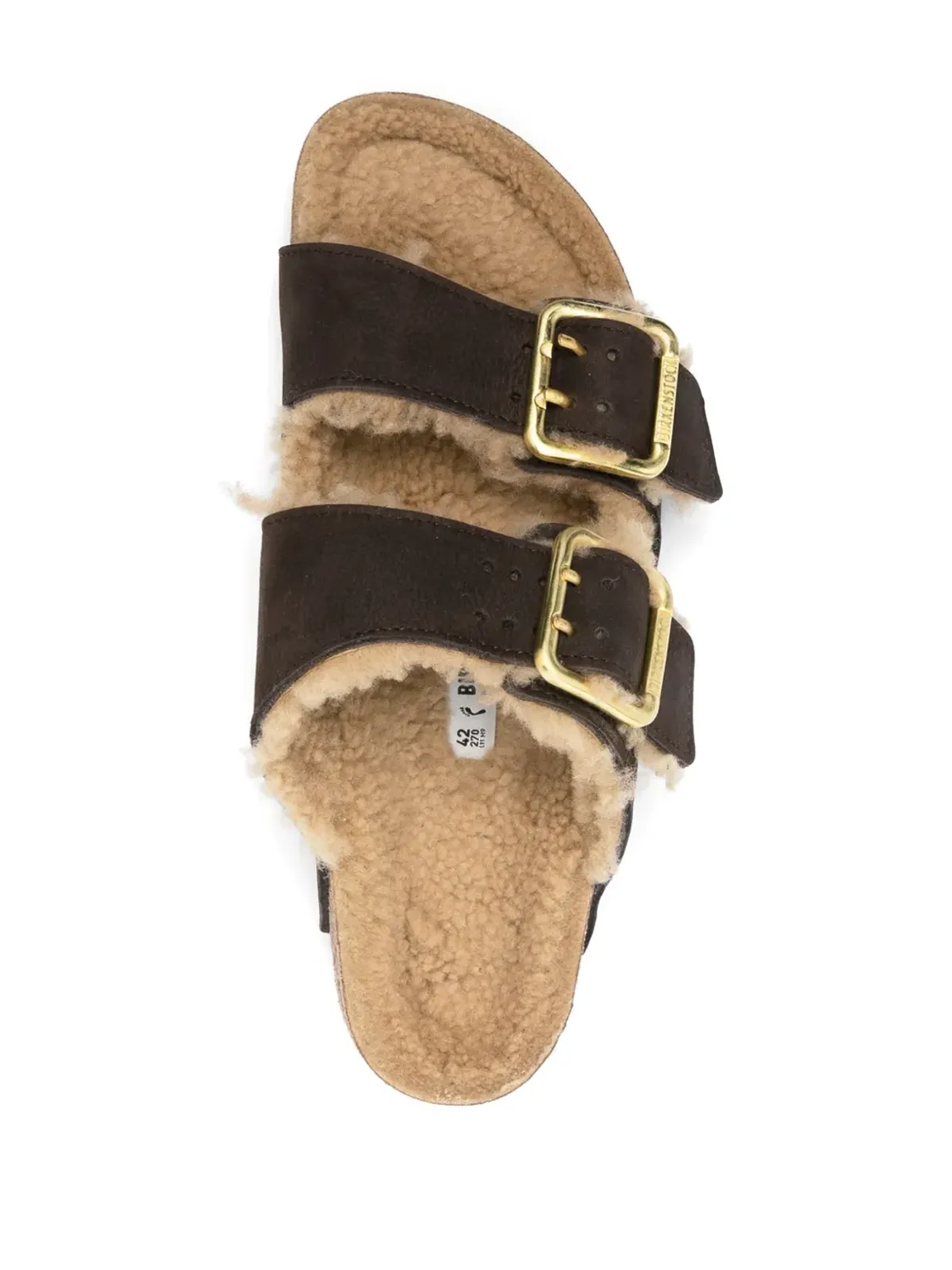 Birkenstock アリゾナ シアーリングライニング サンダル - 画像4