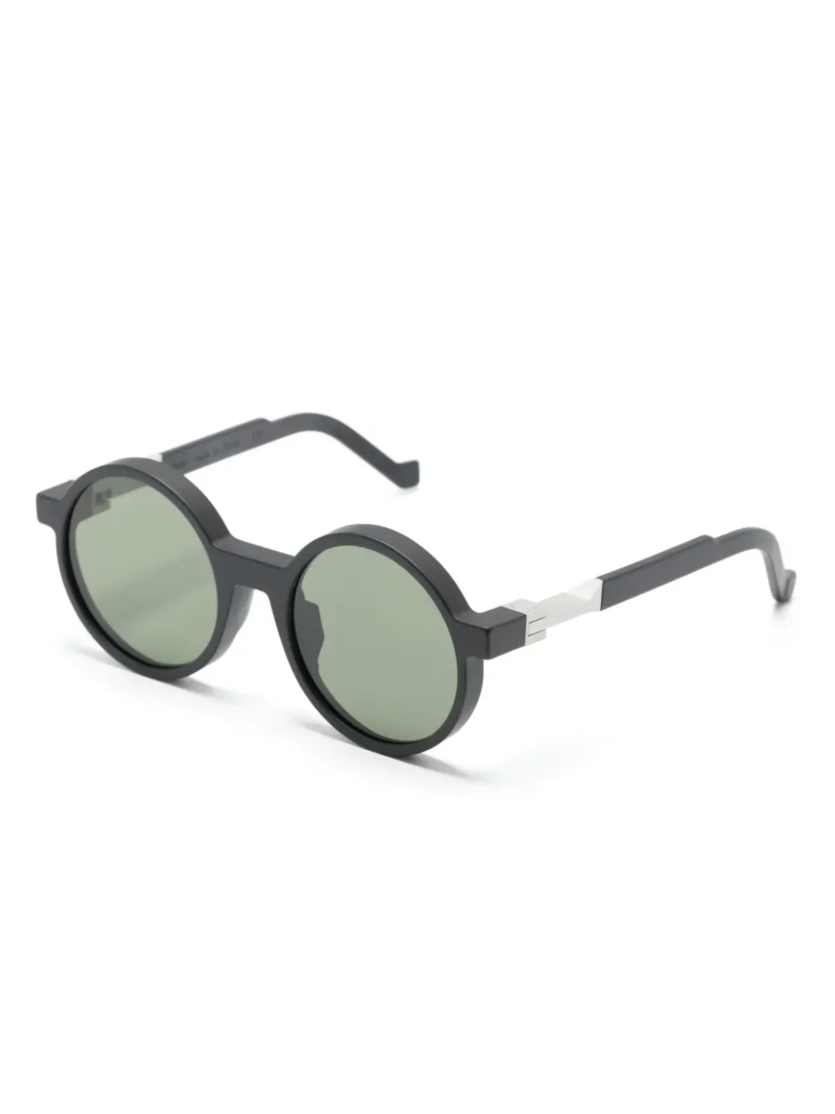 VAVA Eyewear WL0000 ラウンドフレームサングラス - ブラック - 画像2