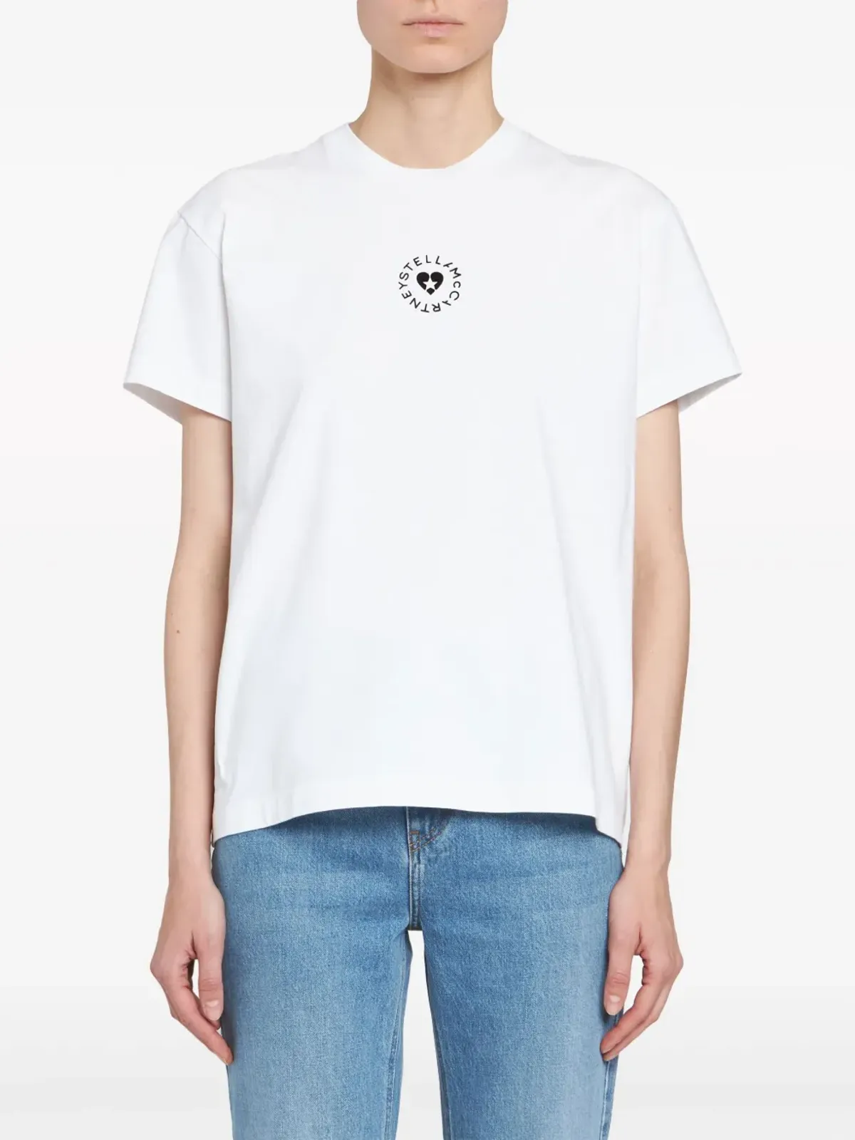 Stella McCartney Lovestruck オーガニックコットン Tシャツ - ホワイト - 画像2