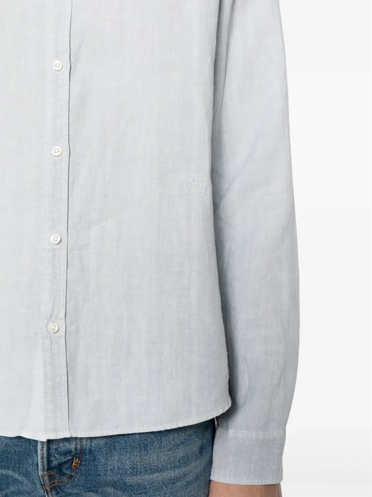 Zadig&Voltaire Stan Officier リネンシャツ - 画像5