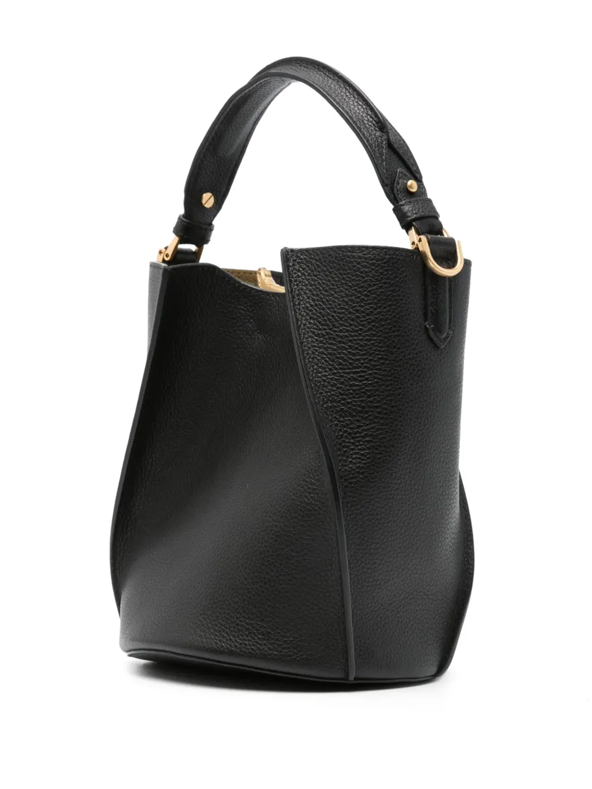 Zadig&Voltaire ボーダライン レザー バケットバッグ - 画像3