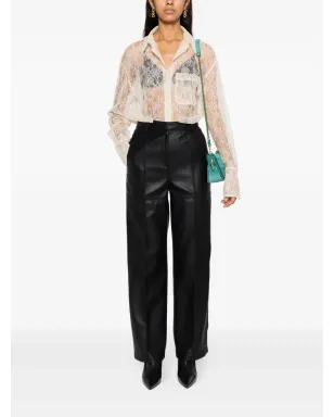 Zadig&Voltaire Tyrone フローラルレース メッシュシャツ - サムネイル2