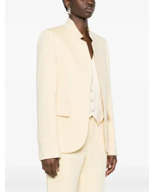 Zadig&Voltaire Very lurex single-breasted blazer - Yellow - サムネイル3