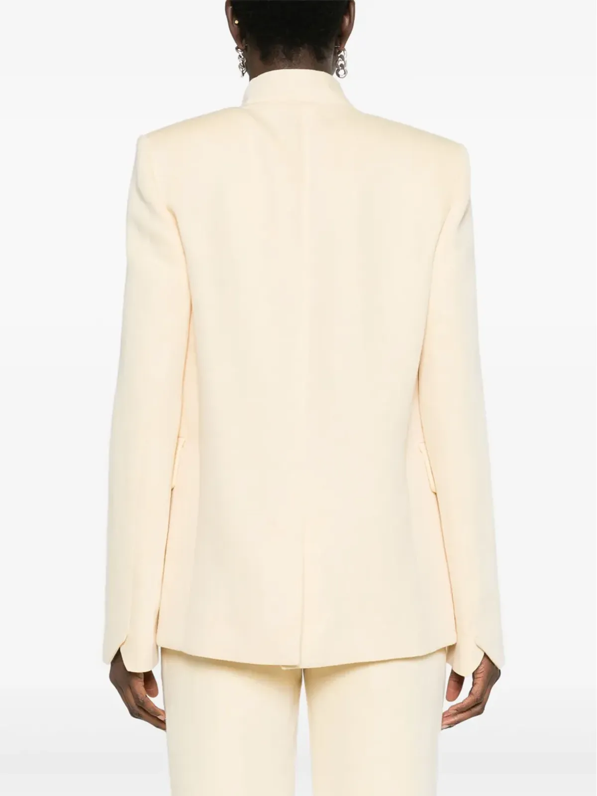 Zadig&Voltaire Very lurex single-breasted blazer - Yellow - 画像4