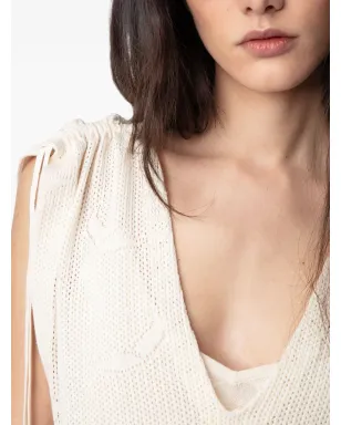 Zadig&Voltaire アラニス クロシェニット ミニドレス - サムネイル5