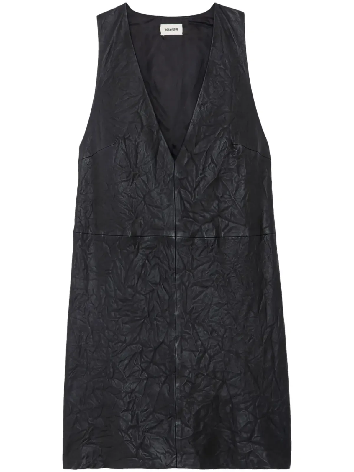 Zadig&Voltaire Vネック ミニドレス - 画像1
