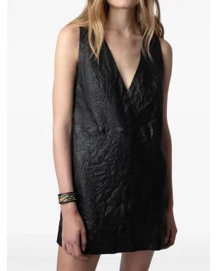 Zadig&Voltaire Vネック ミニドレス - サムネイル4