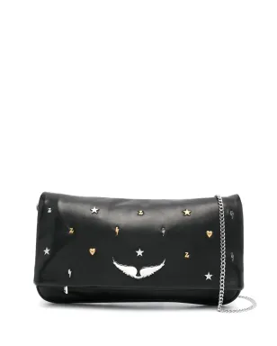 Zadig&Voltaire Rock Lucky Charms レザー クラッチバッグ - サムネイル1