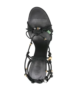 Zadig&Voltaire アラナ 105mm レザーサンダル - サムネイル4