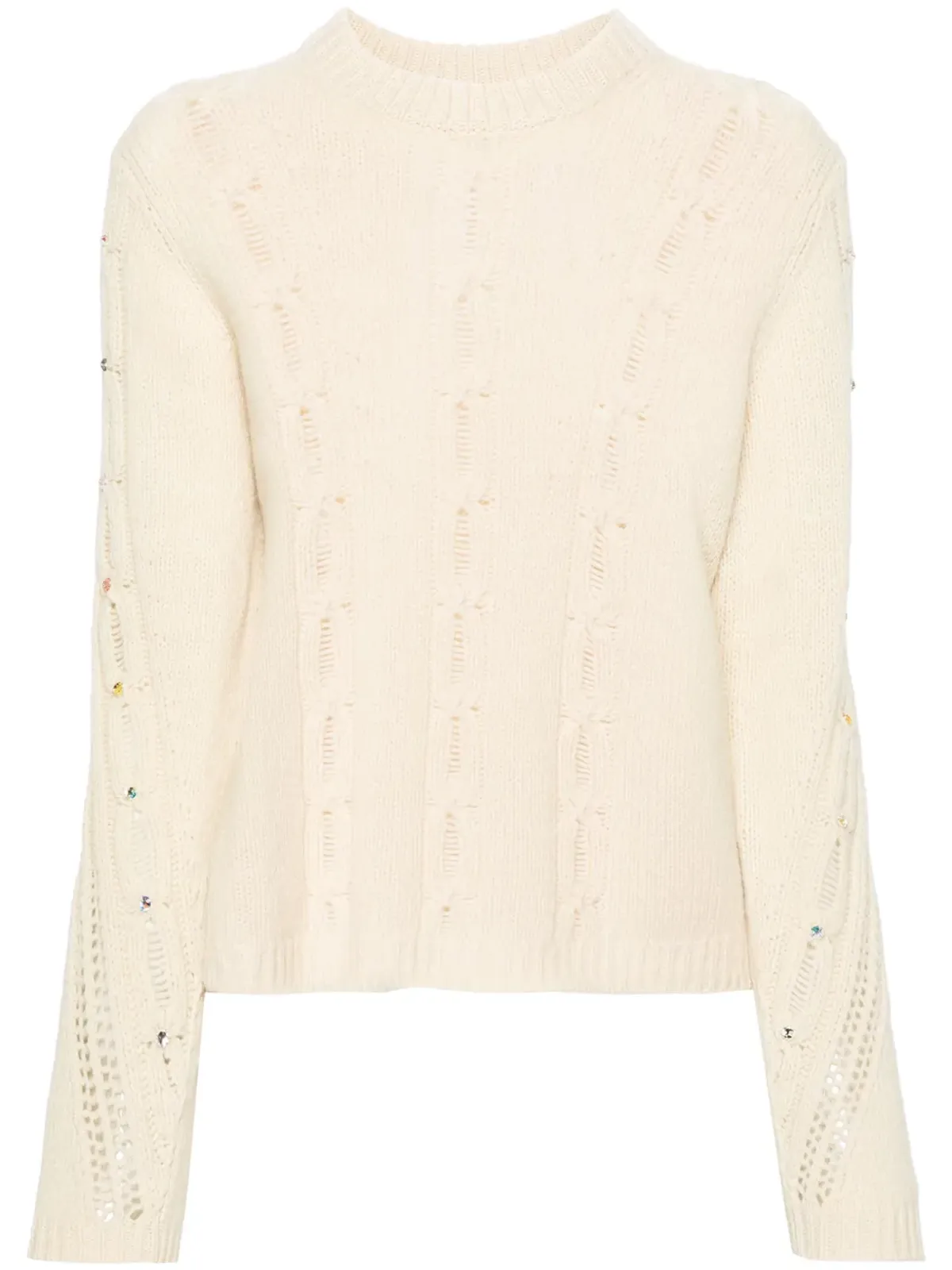 Zadig&Voltaire Morley ケーブル編みジャンパー - 画像1
