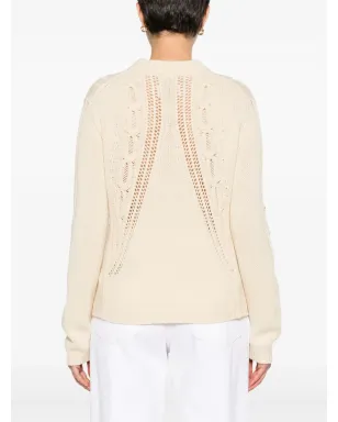 Zadig&Voltaire Morley ケーブル編みジャンパー - サムネイル4
