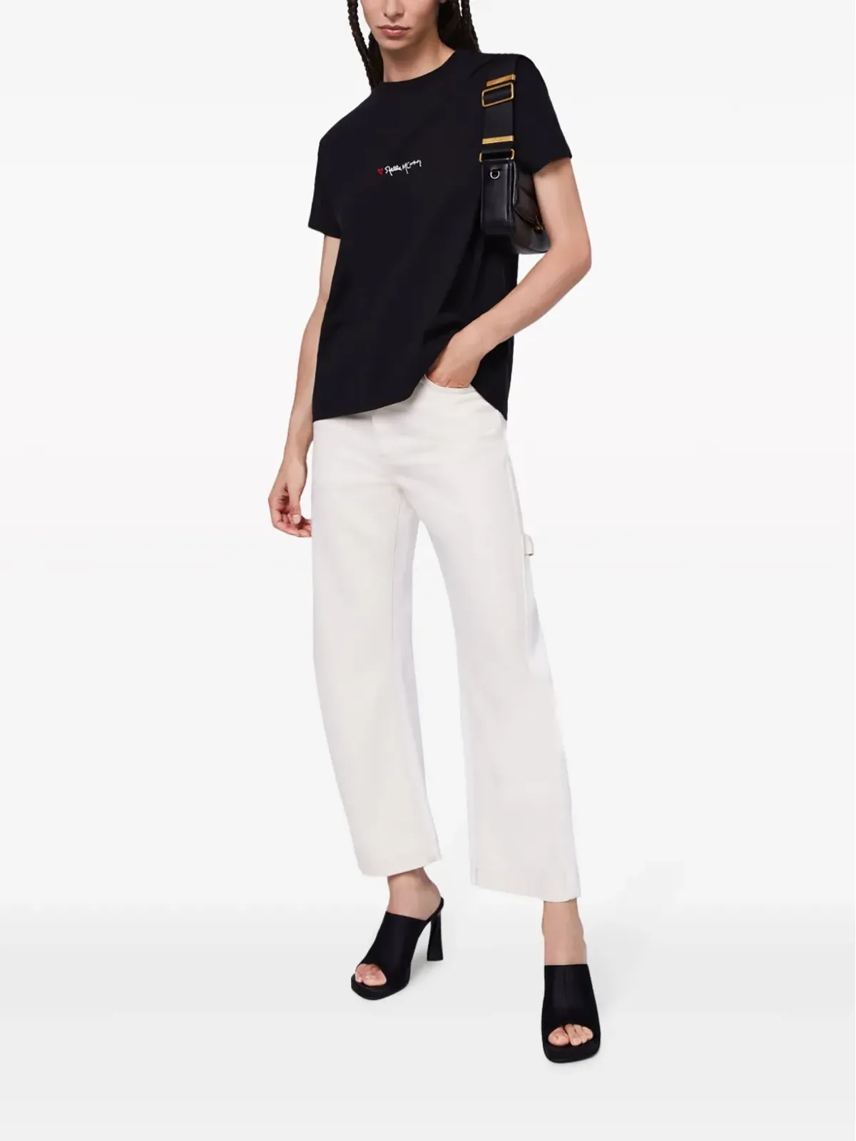 Stella McCartney Iconics Love コットンTシャツ - 画像2