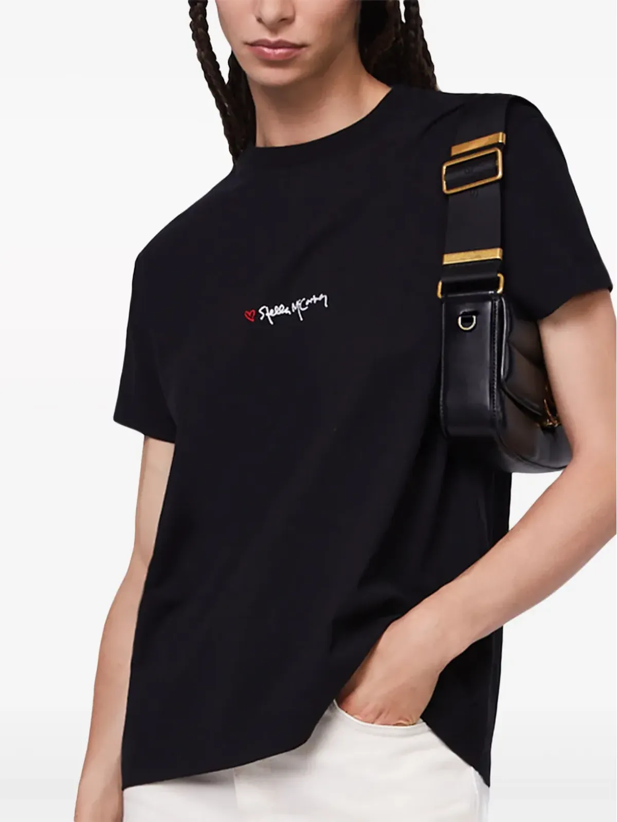 Stella McCartney Iconics Love コットンTシャツ - 画像4