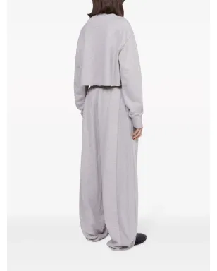 Stella McCartney S-Wave クロップド スウェットシャツ - グレー - サムネイル3