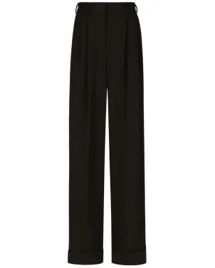 Dolce & Gabbana プリーツ入りワイドパンツ - サムネイル1