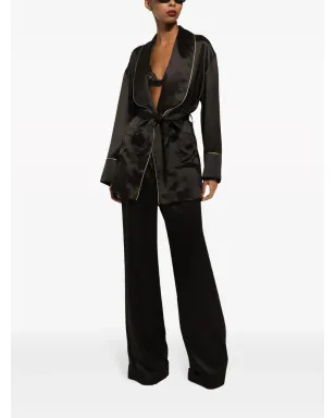 Dolce & Gabbana ベルテッド シルク ブレザー - サムネイル2