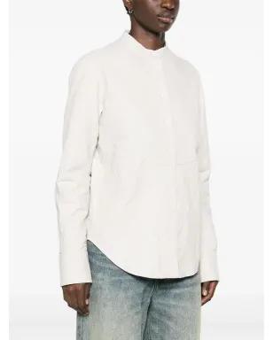 Zadig&Voltaire 皺加工レザーのオーバーシャツ - サムネイル3