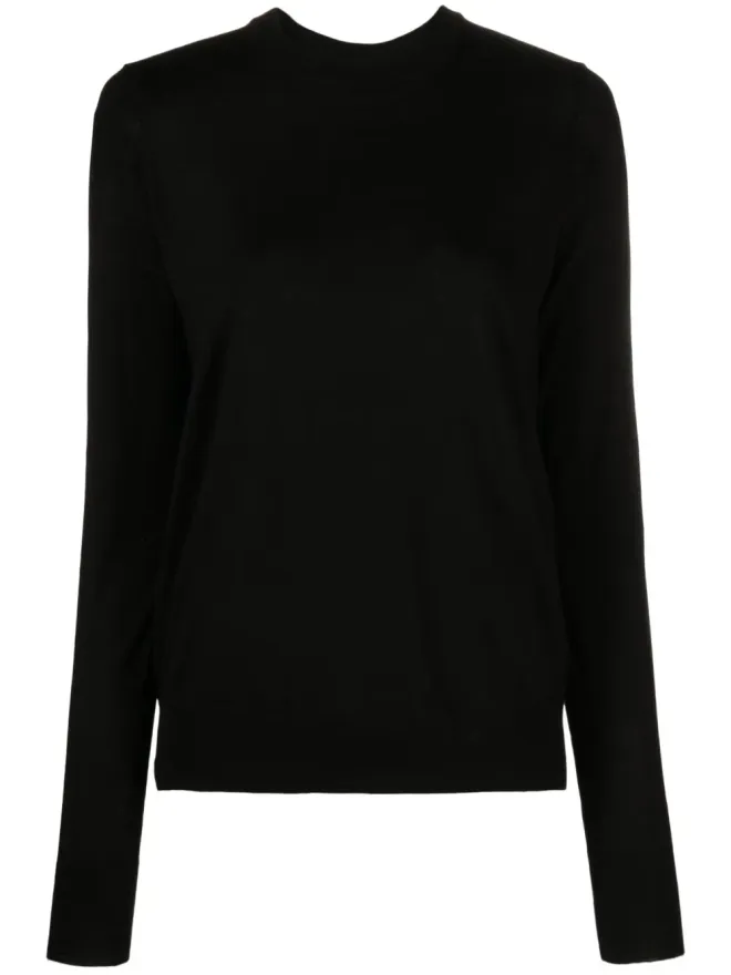 Zadig&Voltaire Zadig&Voltaire Emma アシンメトリック後ろスリット ウールジャンパーの商品画像