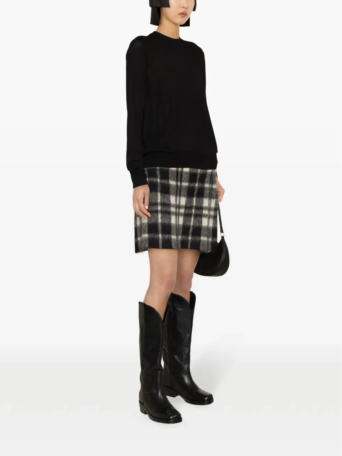 Zadig&Voltaire Emma アシンメトリック後ろスリット ウールジャンパー - 画像3
