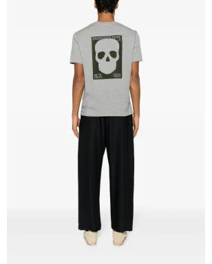 Zadig&Voltaire Stockholm フロックド・スカル コットン Tシャツ - サムネイル2