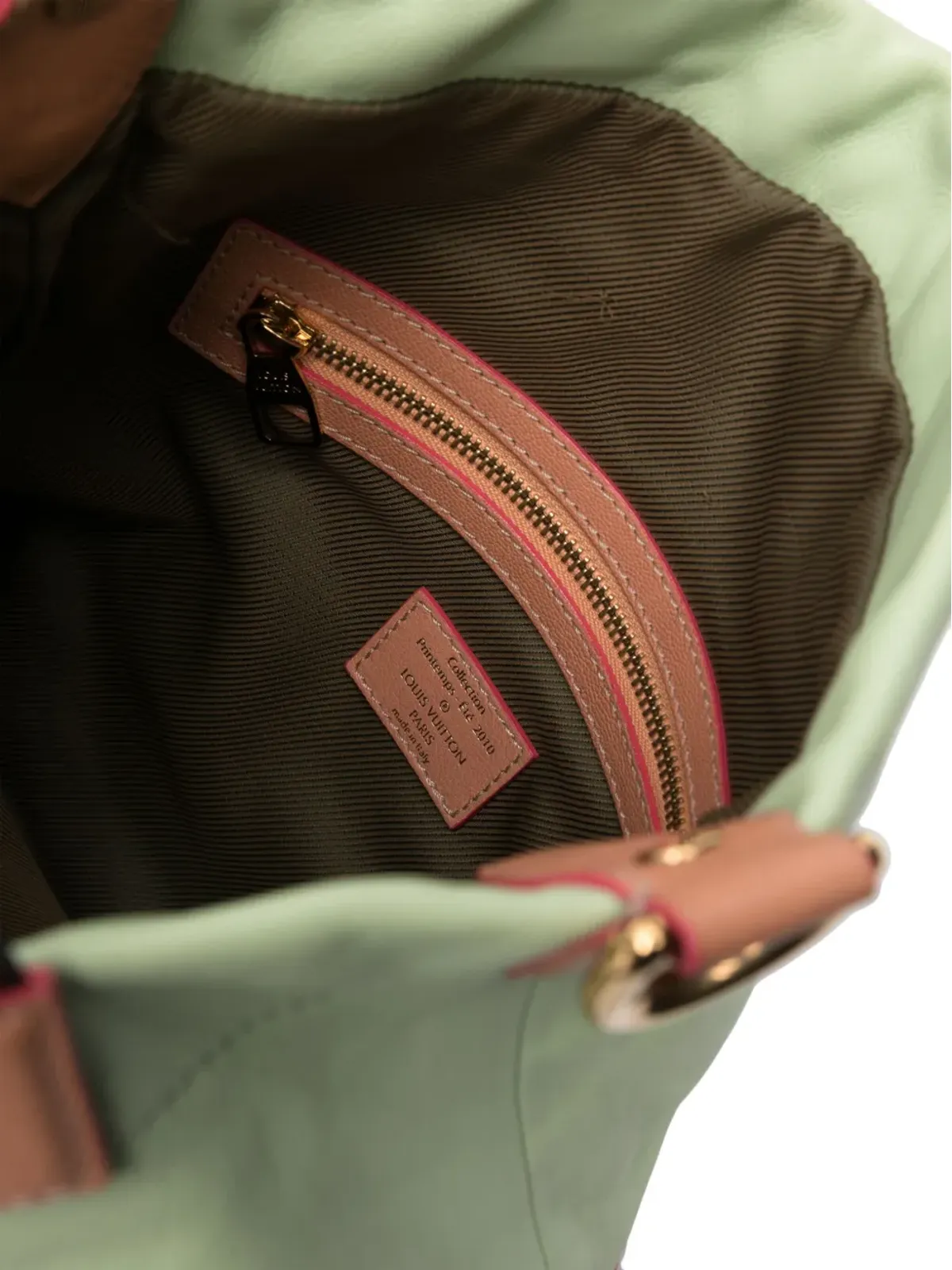 Louis Vuitton ビンテージ 2010 アンダーグラウンド ダッフルバッグ グリーン - 画像5