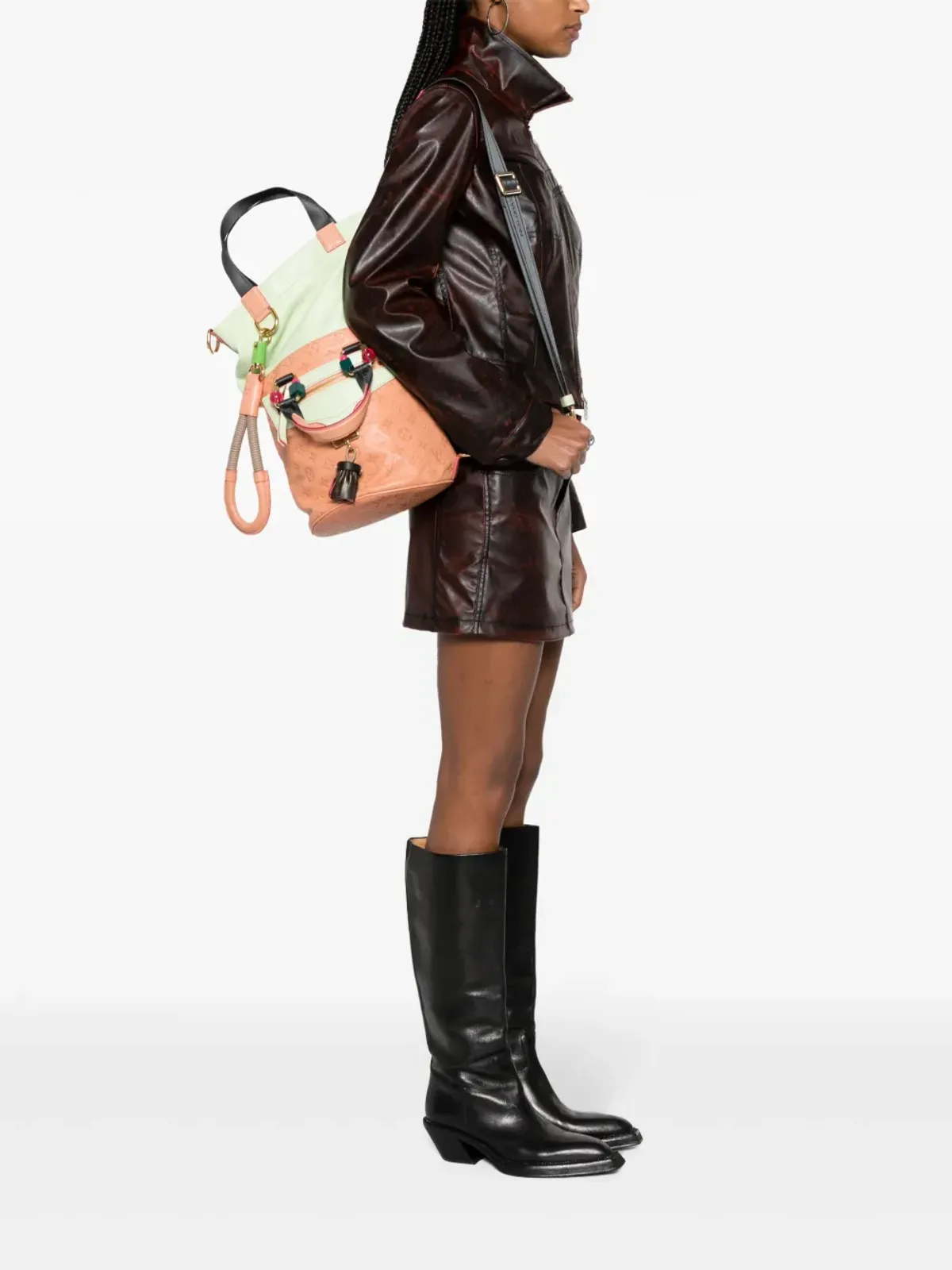 Louis Vuitton ビンテージ 2010 アンダーグラウンド ダッフルバッグ グリーン - 画像2
