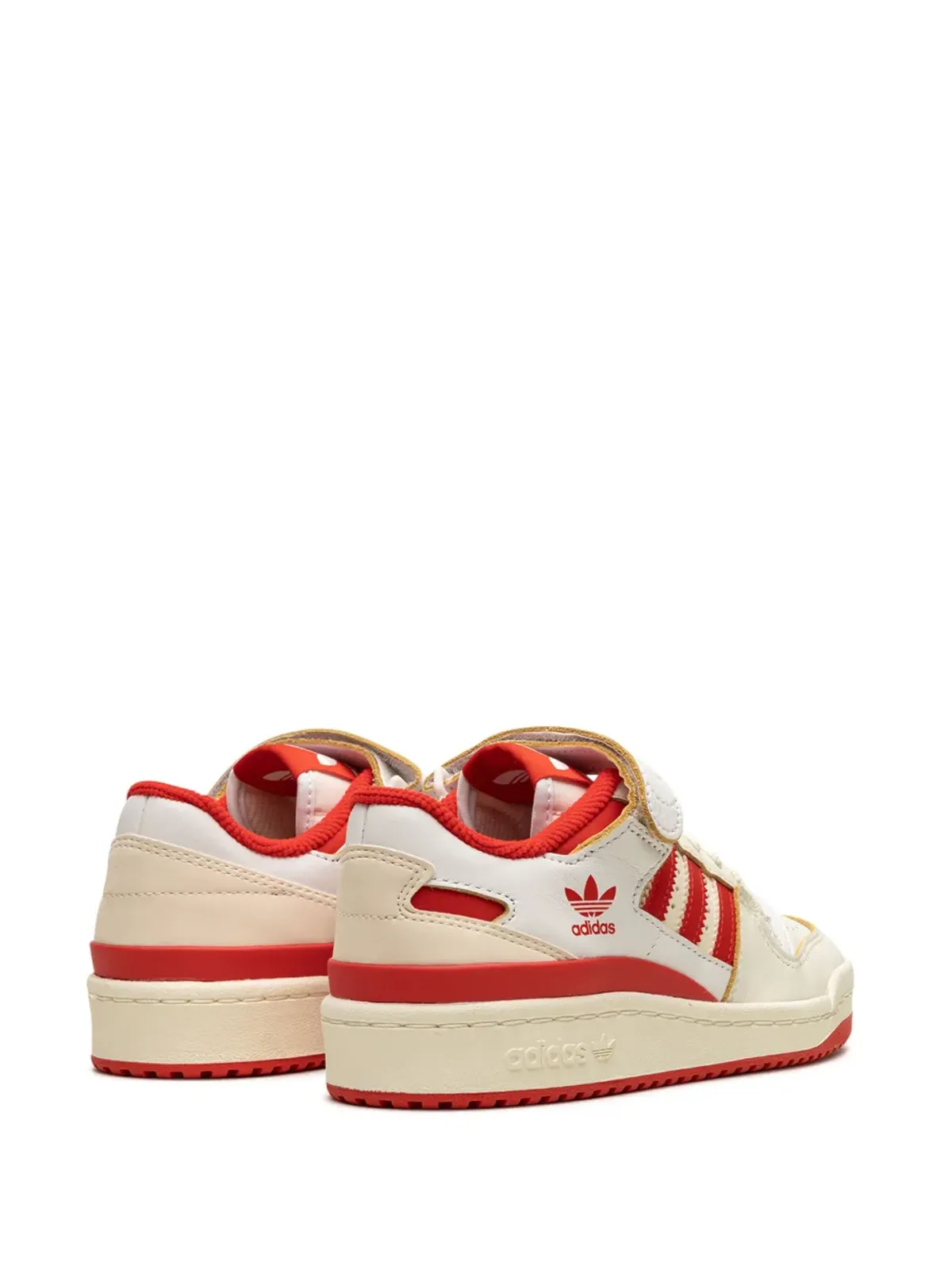 adidas サイドストライプ レザー スニーカー - 画像3