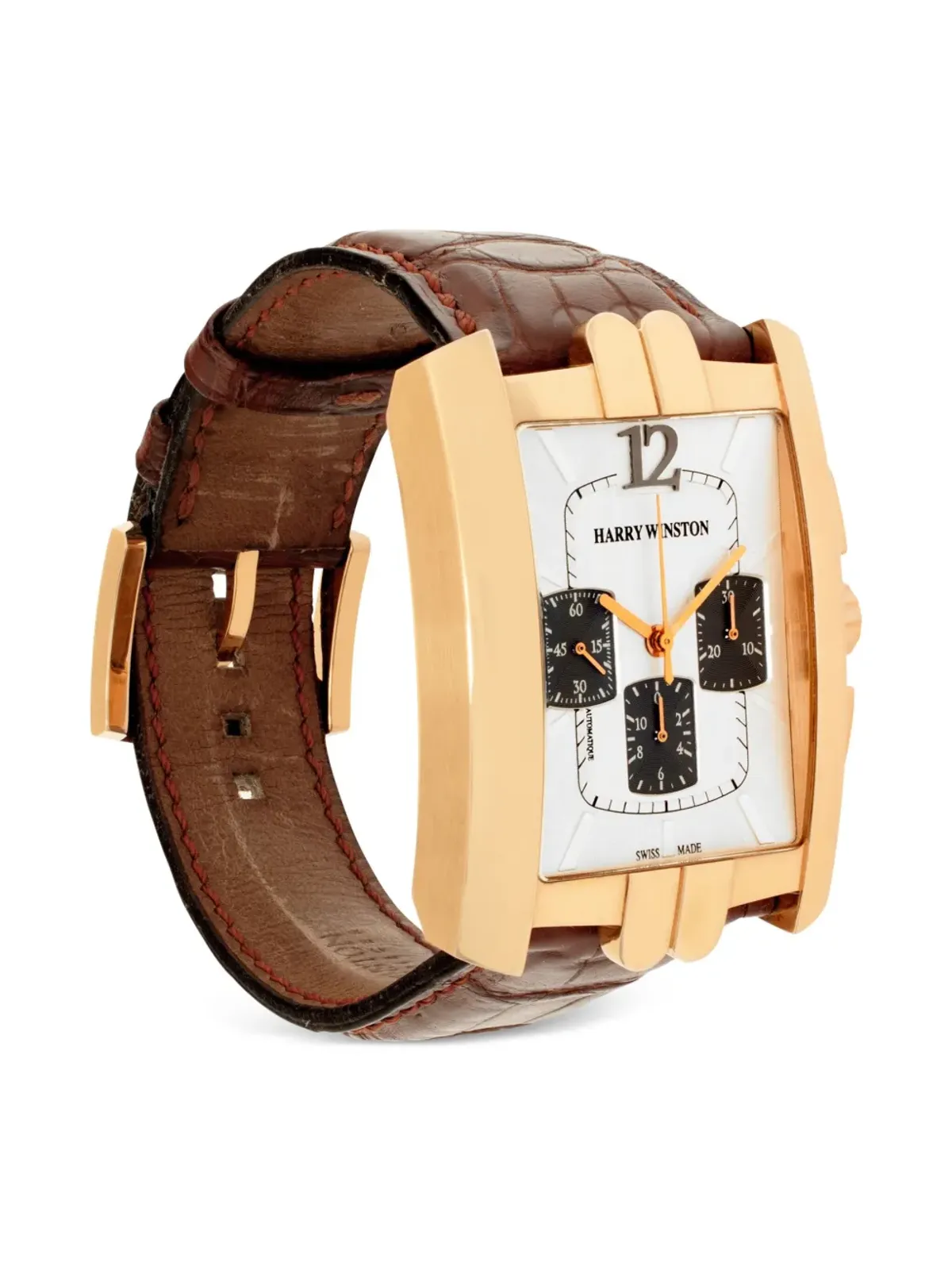Harry Winston ビンテージ アベニュー クロノグラフ ホワイト - 画像3