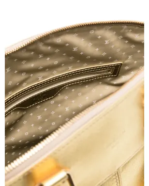 ビンテージ Louis Vuitton ロックイット MM トートバッグ ゴールド - サムネイル5