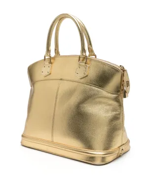 ビンテージ Louis Vuitton ロックイット MM トートバッグ ゴールド - サムネイル3