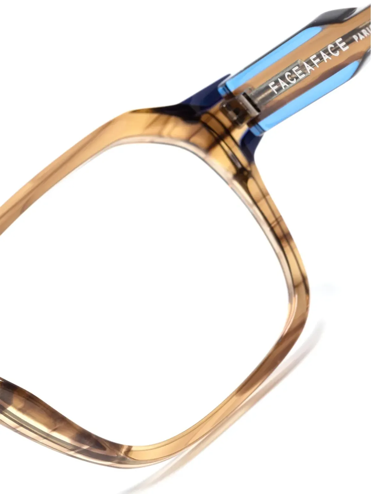 Face À Face Havane 2 square-frame glasses - Brown - 画像3