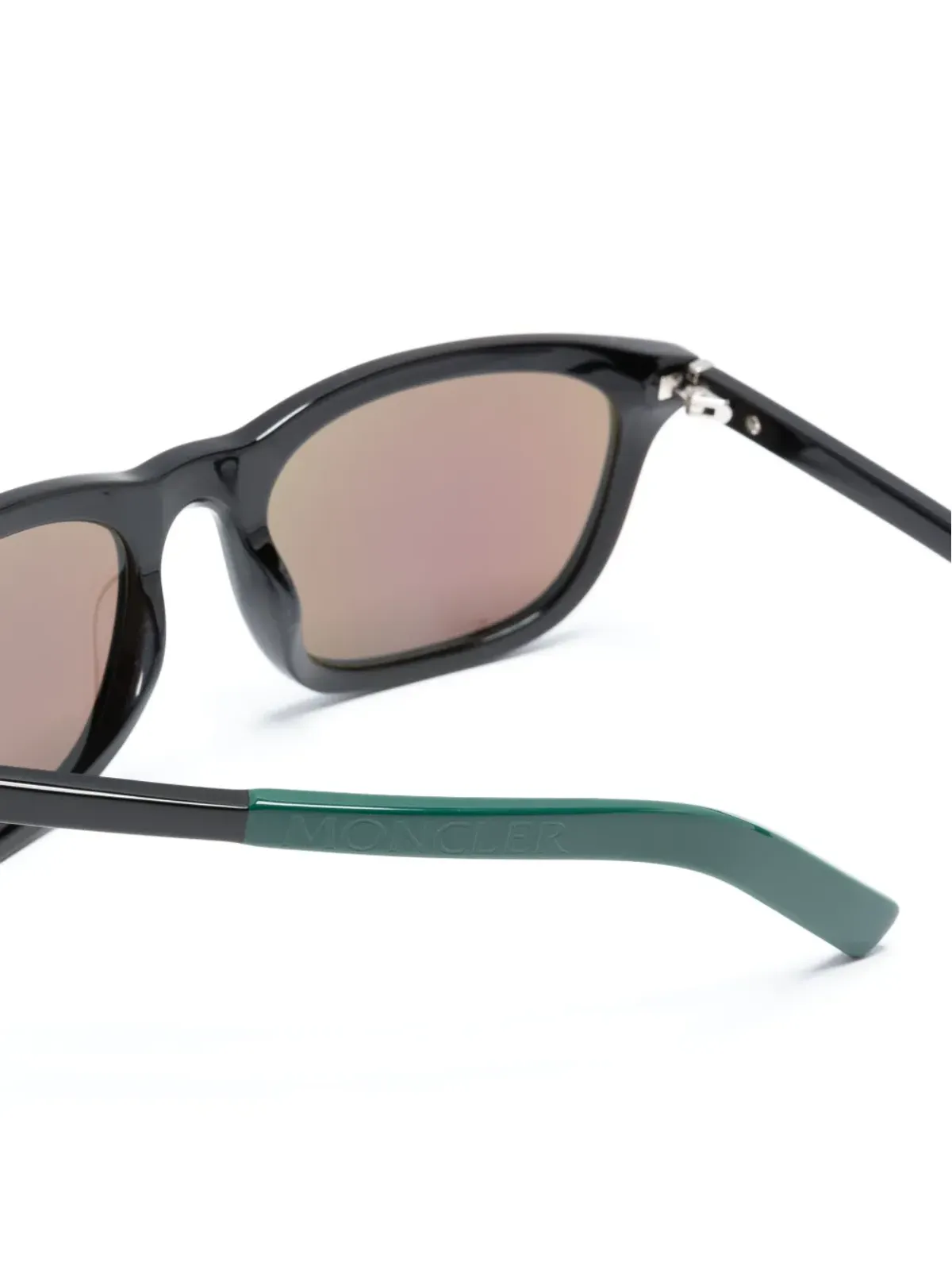 Moncler Eyewear コリジアン長方形フレーム サングラス - 画像3