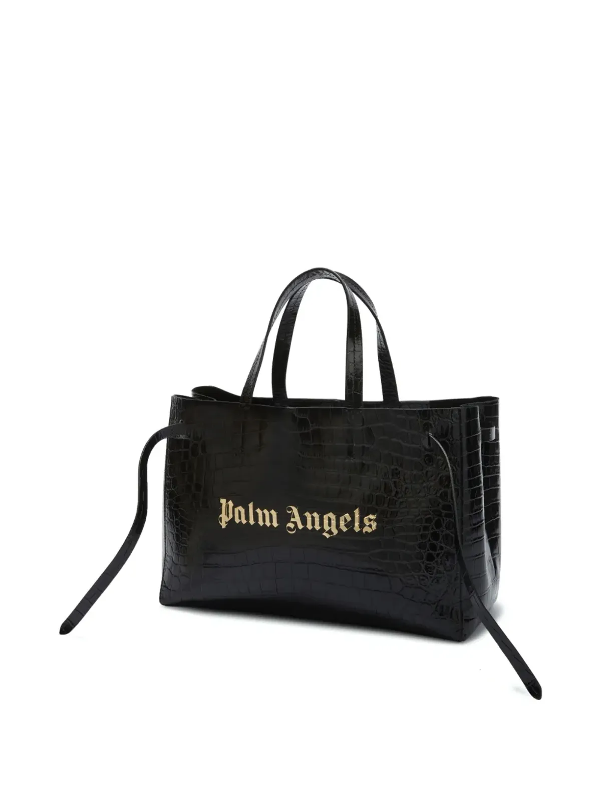 Palm Angels 24/7 レザー トートバッグ - 画像4