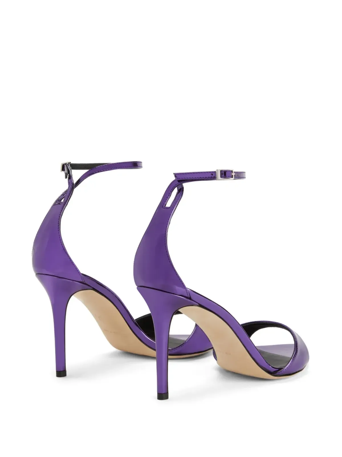 Giuseppe Zanotti イントリゴ ストラップサンダル - パープル - 画像3