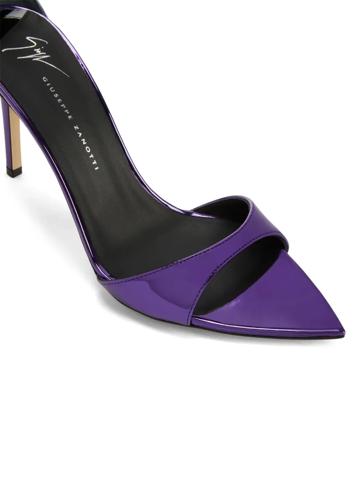 Giuseppe Zanotti イントリゴ ストラップサンダル - パープル - 画像4